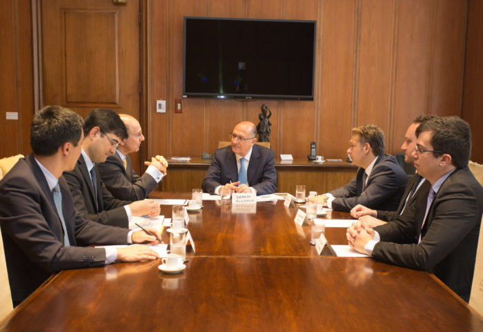 O Governador de São Paulo, durante audiência com diretoria da Toyota do Brasil/Investe São Paulo. Local:....... Data: 00/00/2016 Foto: Ciete Silvério/A2IMG