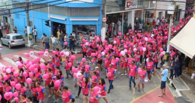 Milhares de pessoas prestigiam 4ª Caminhada Outubro Rosa em Itu Milhares de pessoas prestigiam 4ª Caminhada Outubro Rosa em Itu