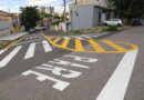 Diretoria de Mobilidade realiza pintura viária em diversos bairros em Itu