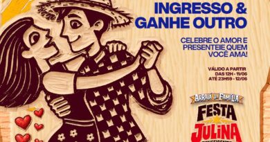 Festa Julina de Sorocaba anuncia ingressos em dobro para o dia dos namorados